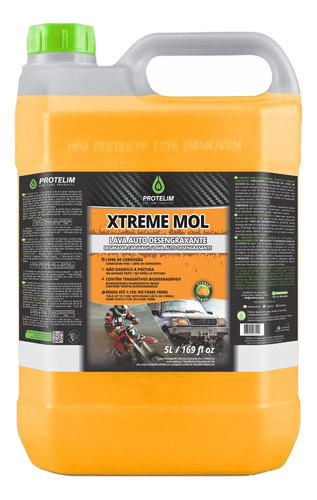 Detergente Desengraxante Xtreme Mol Protelim 5l C Nfe *