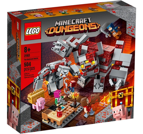 Lego Minecraft Dungeons The Redstone Battle, 21163, 504 Pcs