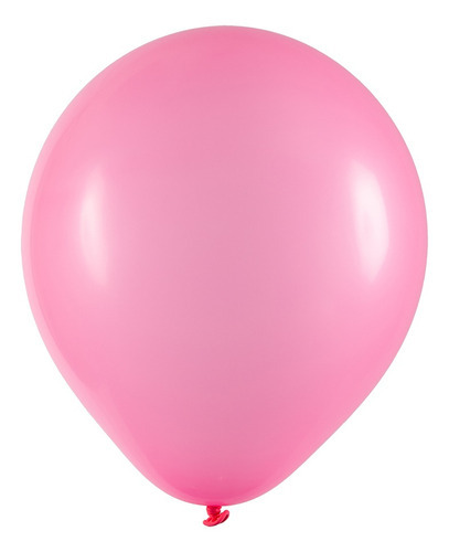 Balão Redondo Profissional Liso - Cores - 5 12cm - 50 Un. Cor Rosa Pink