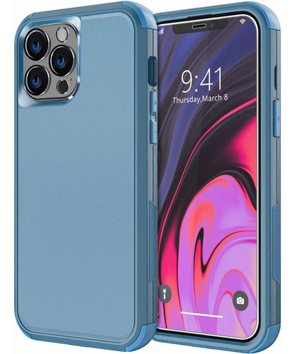 Diverbox Diseñado Para iPhone 12 Pro Max Funda Con Protector