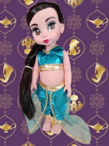 Princesa Jasmine De Aladdín Muñeca Coleccionable De 35 Cm