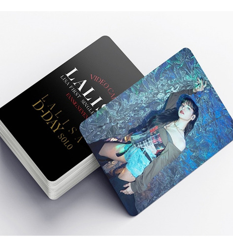 Photocard Kpop Lalisa Lisa Black Pink 54 Tarjetas Pop Corean
