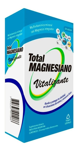 Total Magnesiano Vitalizante Comp. Efervescentes X 24