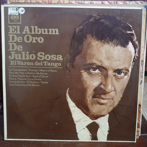 Vinilo Julio Sosa El Album De Oro De Julio Sosa T1