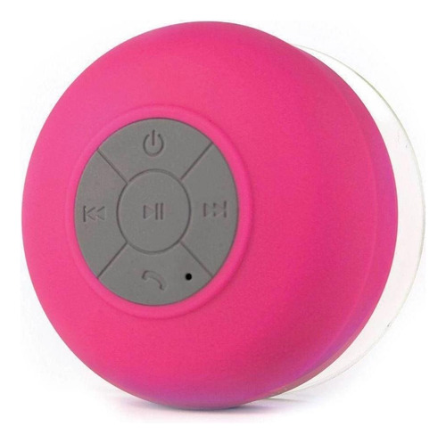 Caixa Som Banheiro Prova Dágua Bluetooth - Rosa