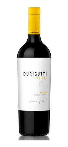 Vino Durigutti Reserva Bonarda 750ml Caja X6