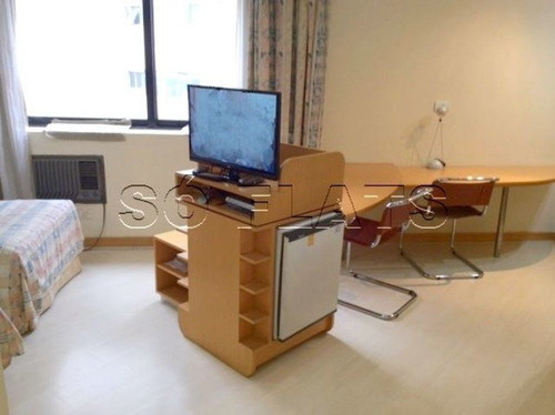 Imagem 7 de 15 de Maravilhoso Flat Em Uma Excelente Oportunidade, Tsue Bienal. - Sf24651