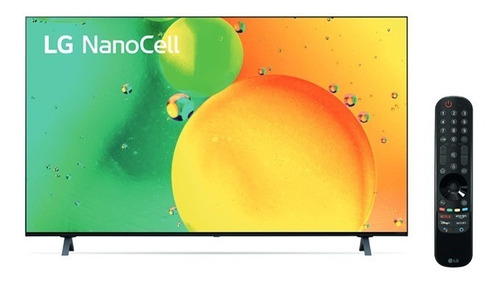 Imagen 1 de 3 de Tv LG Nanocell 55  4k Smart Thinq Ai 55nano75sqa (2022)