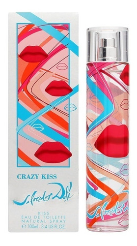 Perfume Crazy Kiss Salvador Dali Eau De Toilette X 100 Ml!!!