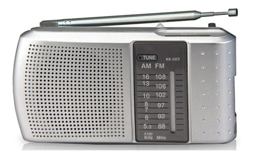 Radio Portatil Am Fm Analogica 