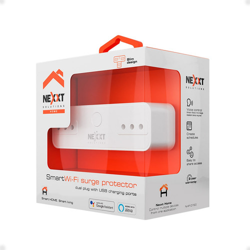 Tomacorriente Doble Con Usb Smart Nexxt Wi-fi 220v - Otec