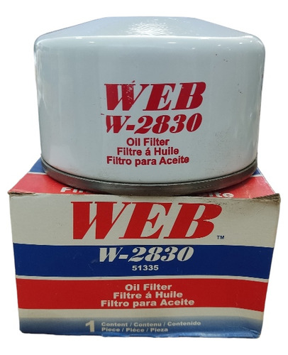 Filtro Aceite Corcel,del Rey,r16,r18 W-2830 Wix Cod:51335