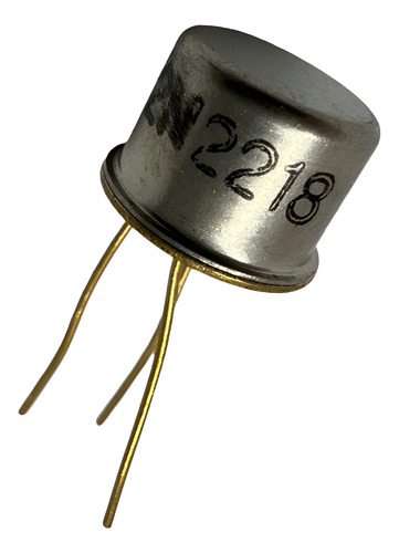 Pack X 2 Transistor Npn 2n2218 Motorola To-39 0.8a 60v
