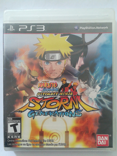 Naruto Shippuden Ultimate Ninja Storm Generations Ps3 Nuevo