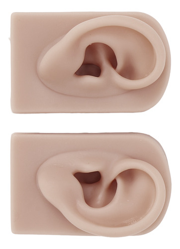 Modelo Soft Ear, 1 Par, De Silicona, Flexible, Reutilizable,