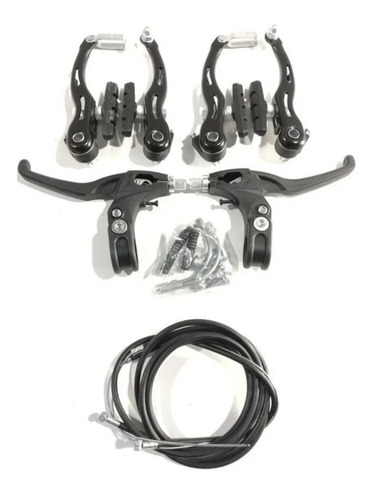 Frenos Para Bicicleta V-brake Acero Completo