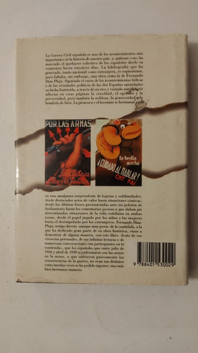 Anecdotario De La Guerra Civil Española-f.diaz Plaja-(75) (Usado)