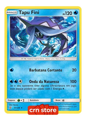 Carta Pokémon Tapu Koko Gx Tapu Lele Gx Com Lote 100 Cartas