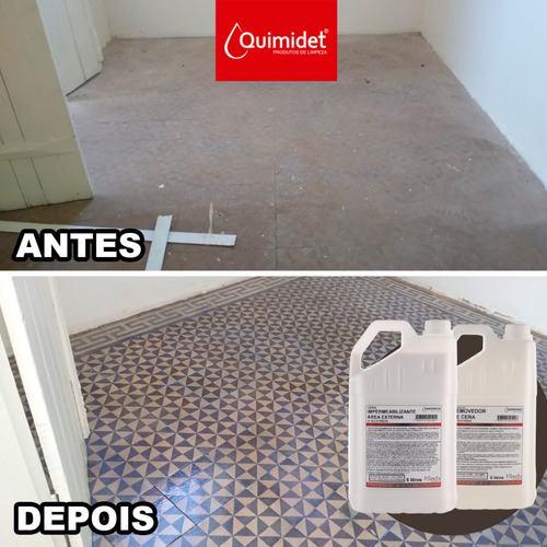 Impermeabilizante Area Externa 5l Para Pisos Antiderrapante