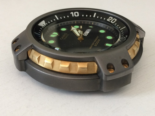 Relógio Casio Md-703 (*mod) - Diver - Antigo - Raríssimo