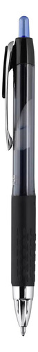 Pluma De Gel Uni-ball Signo 207 Retráctil, Tinta Azul, Punta Audaz 1 Mm, Escritura Suave Y Precisa. Ideal Para Oficina Y Estudio.