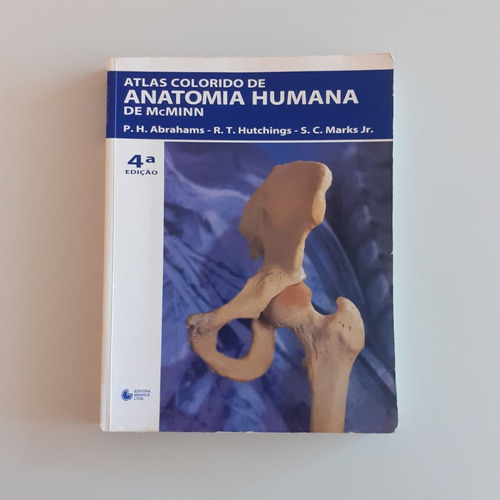 Livro Atlas Colorido De Anatomia Humana De Mcminn - 4 Edição