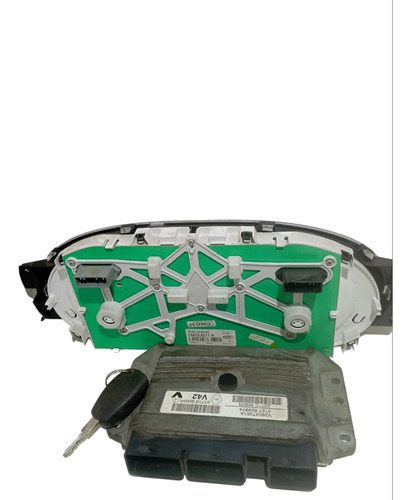 Kit Code Injeção Renault Clio 1.0 16v 2016 Cod 237103569r (Usado)