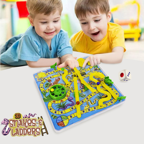 Juguete De Mesa 3d Con Forma De Serpiente Con Escalera, Jugu