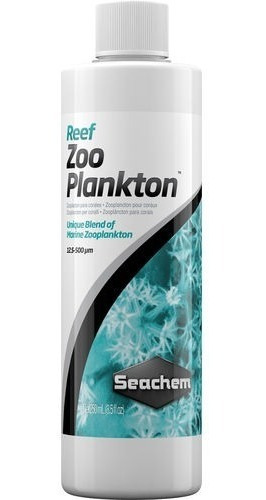 Reef Zoo Plankton 250ml Seachem,alimento P/corais Aquario