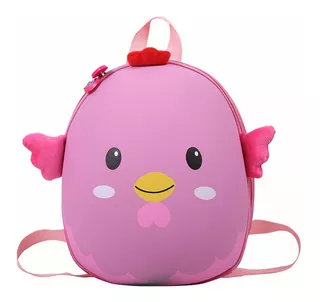 Mochila Animalito Huevito Kawaii Linda Lonchera Kinder Viaje