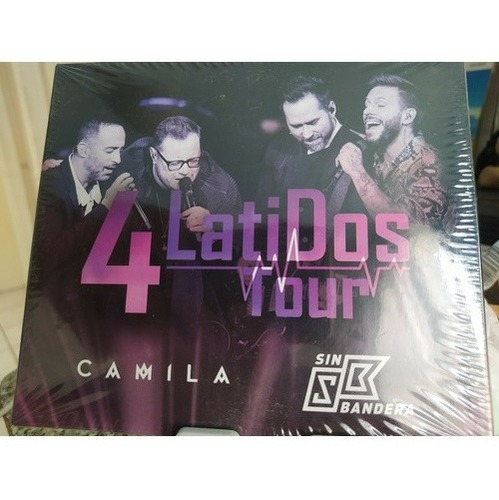 4 Latidos Tour Camila Y Sin Bandera Cd+ Dvd