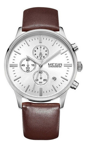 Reloj Cronógrafo De Moda Megir 2011m Con Calendario