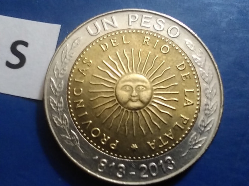 2013- 1813 Moneda Bicentenario Asamblea Del Año 13 De 1 Peso