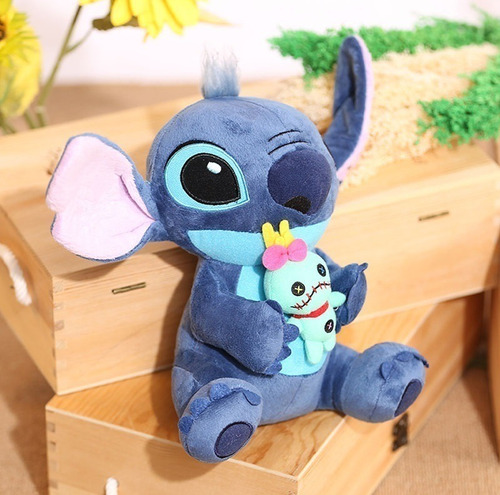 Stitch De Pelúcia Lilo & Stitch 25cm Original Grande