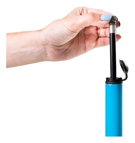 Inflador De Mano Bulit Serie 600 Aluminio Doble Extension