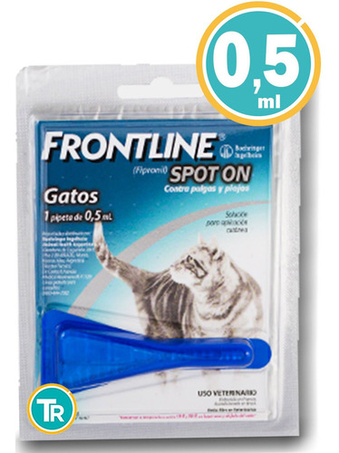 Pipeta Antipulgas Gato Frontline Spot On