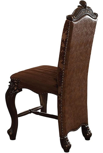 Acme Furniture Versailles Counter Height Chair, Set Of 2, 2-