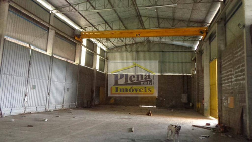 Barracão Comercial Para Venda E Locação, Parque Florença, Sumaré. - Ba0153