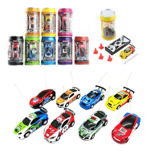 Mini Mando A Distancia Multicolor Coke Can Rc Radio Speed M