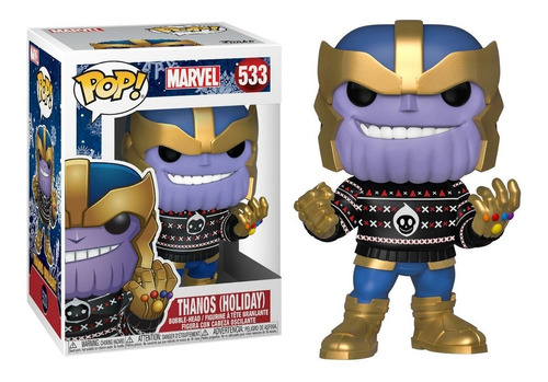Funko Pop Thanos Holiday #533 Marvel Jugueterialeon
