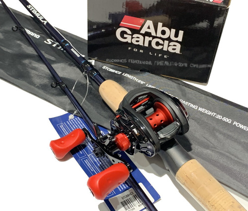 Combo Reel Abu Caña Shimano Bait 15-30lbs 2 Tramos 1,98mts