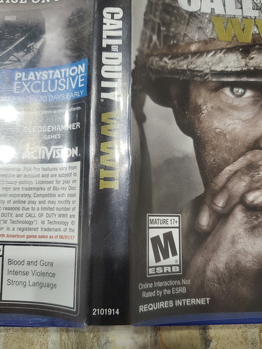 Call Of Duty: Ww2 Ps4 Fisico (Usado)
