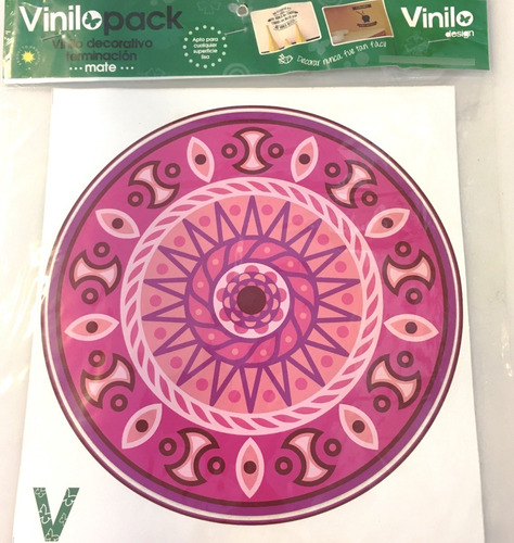 Imagen 7 de 8 de Mandalas En Vinilo | 23 Cm. | Autoadhesivos | Vinilo Design