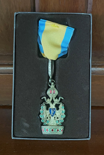 Medalla Militar Condecoracion Orden De La Corona De Hierro (Usado)