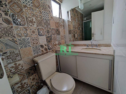 Imagem 11 de 25 de Cobertura Com 4 Dormitórios À Venda, 250 M² Por R$ 780.000,00 - Enseada - Guarujá/sp - Co0254