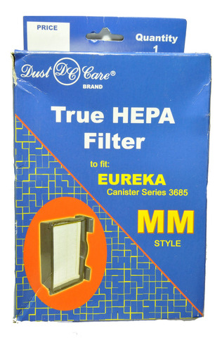 Eureka Canister Estilo Mm Filtro True Hepa Polvo Cuidado Hf8