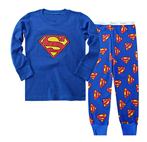 Conjunto De Ropa De Manga Larga De Pijama De Spider-man Supe