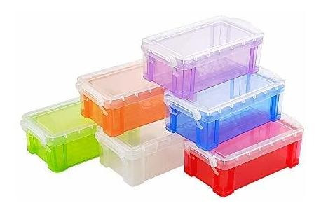 6 Pack Cajas De Almacenamiento De Crayon Plástico Gtvbv