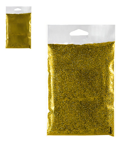 Brocal Metalizado Dourado - 500g