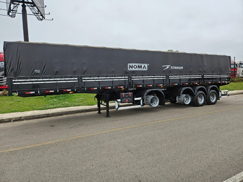 4 Eixo Noma Titanium Ano 24 0km 13.5m 12 Pino Container S/p